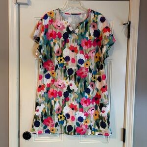 Floral Multicolor Women's dress